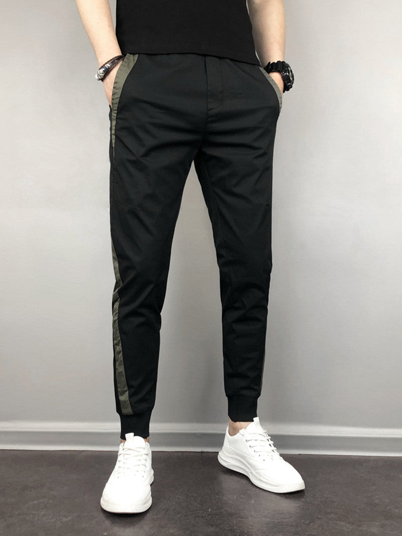 Men's slim-fit feet pants thin harem pants