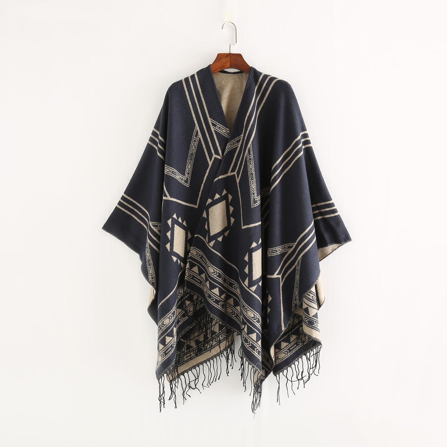 Fashionable autumn and winter warm and versatile high-end imitation cashmere scarf shawl