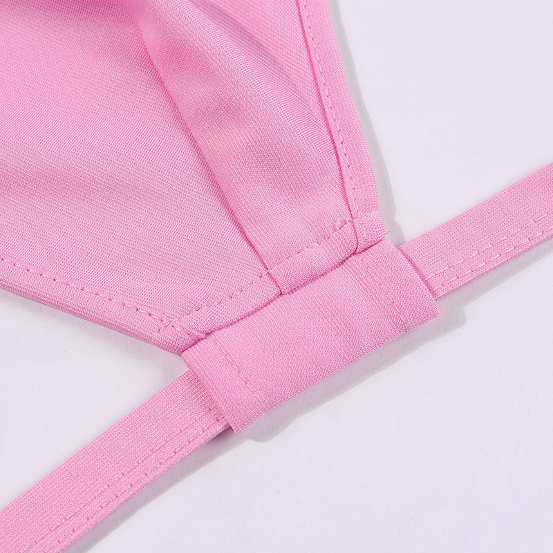 Harem pants suit sexy vest