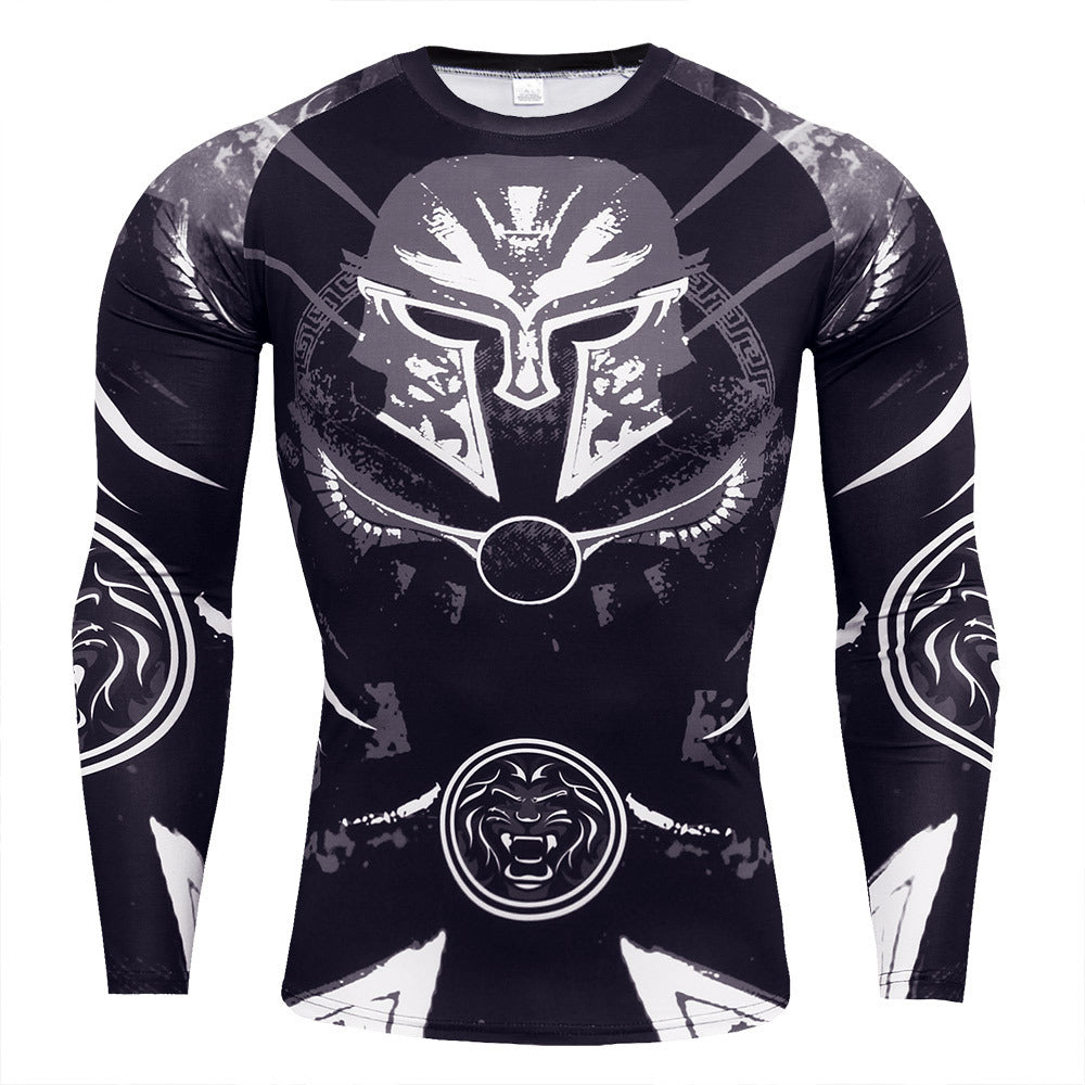 Men's t-Shirts With Custom Digital Printed Long Sleeves