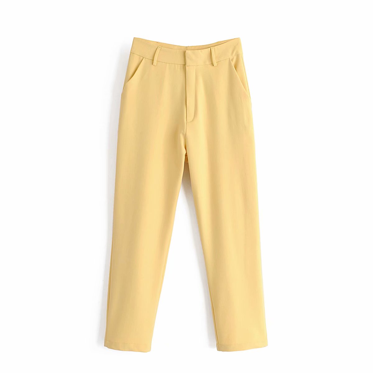 Wind loose all-match retro mid-length suit