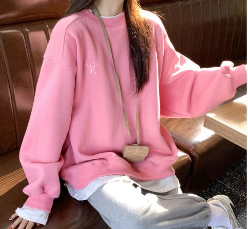 Ladies Fashion Winter Loose Lazy Top