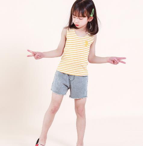Summer Traceless Modal Boys' And Girls' Vests