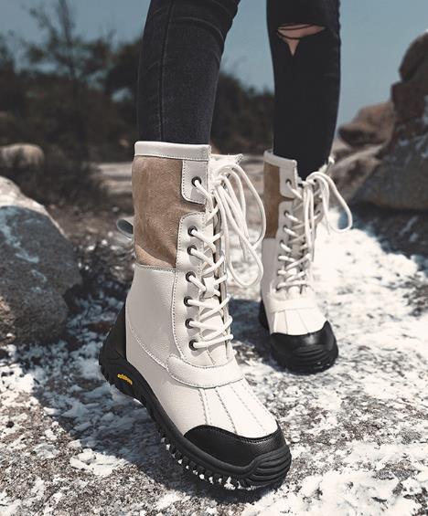 Children's Waterproof And Non-slip Fur Snow Boots