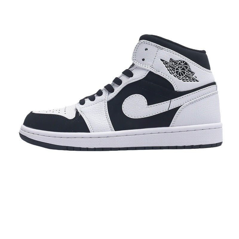 Putian shoes source delivery first layer AJ1 MID Joe 1 MID-top basketball shoes men's shoes wear-resistant women's sneaker