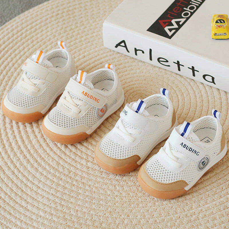 Baby Walking Shoes Boy and Girl Soft Soles Anti-skid Children's Casual Sneaker Shoes Mesh Breathable Baby Shoes