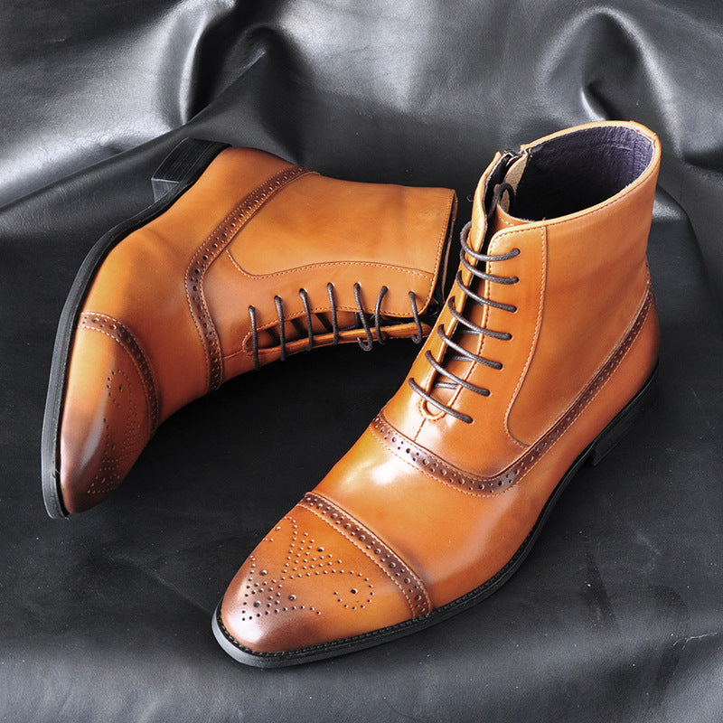 High top brock Martin boots