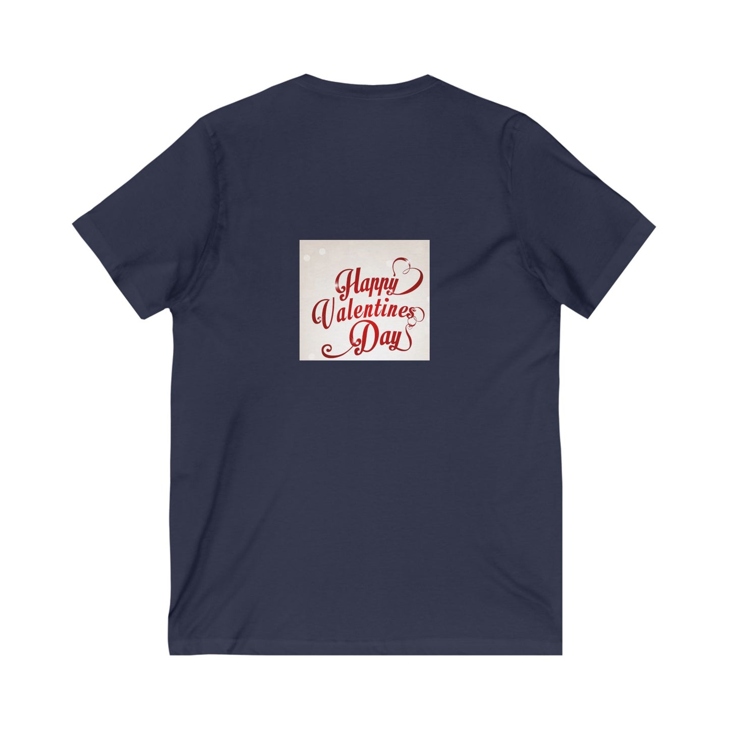 Unisex Jersey Short Sleeve V-Neck Tee