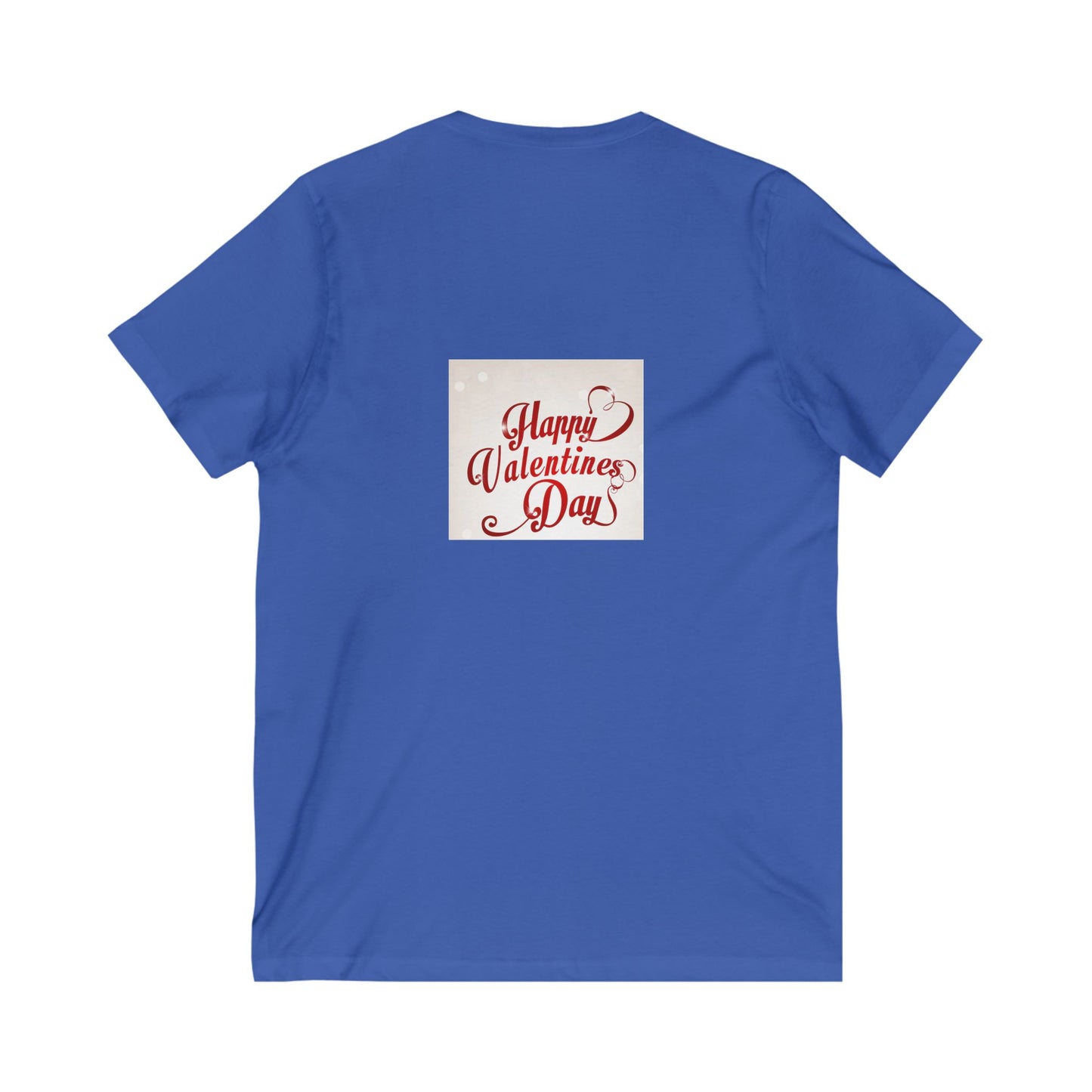 Unisex Jersey Short Sleeve V-Neck Tee
