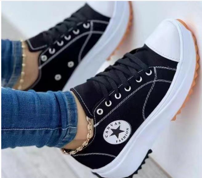 Elsvia Bequeme Plateau-Sneaker