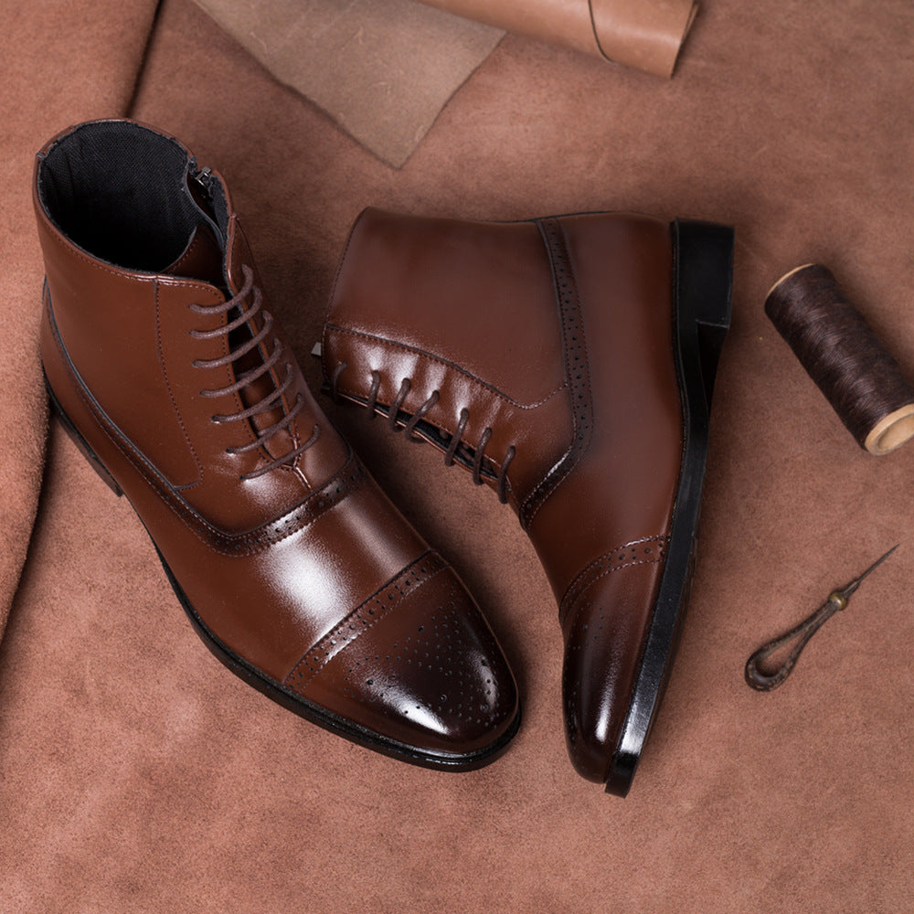 High top brock Martin boots