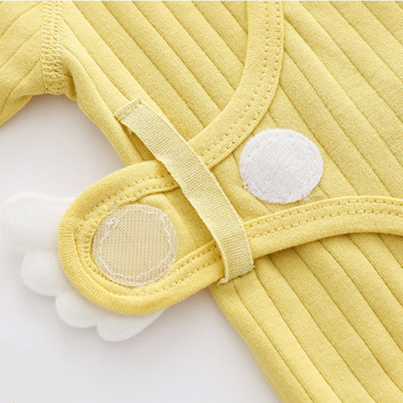 Newborn baby clothes Cotton Baby Boy Girl Summer T Shirts Solid toddler long sleeve tops full moon clothing for babies 0-3M