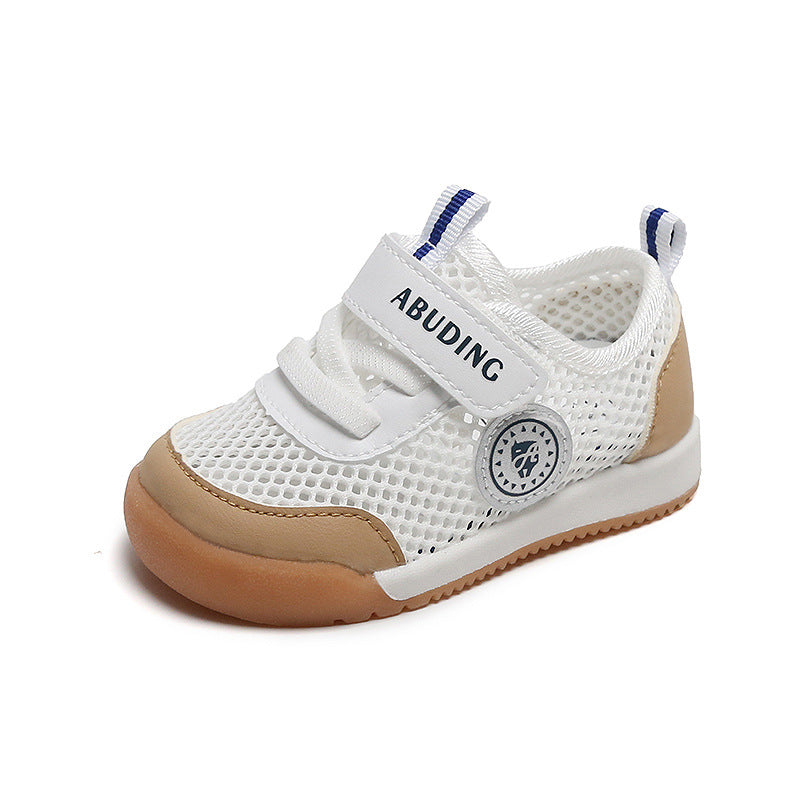 Baby Walking Shoes Boy and Girl Soft Soles Anti-skid Children's Casual Sneaker Shoes Mesh Breathable Baby Shoes