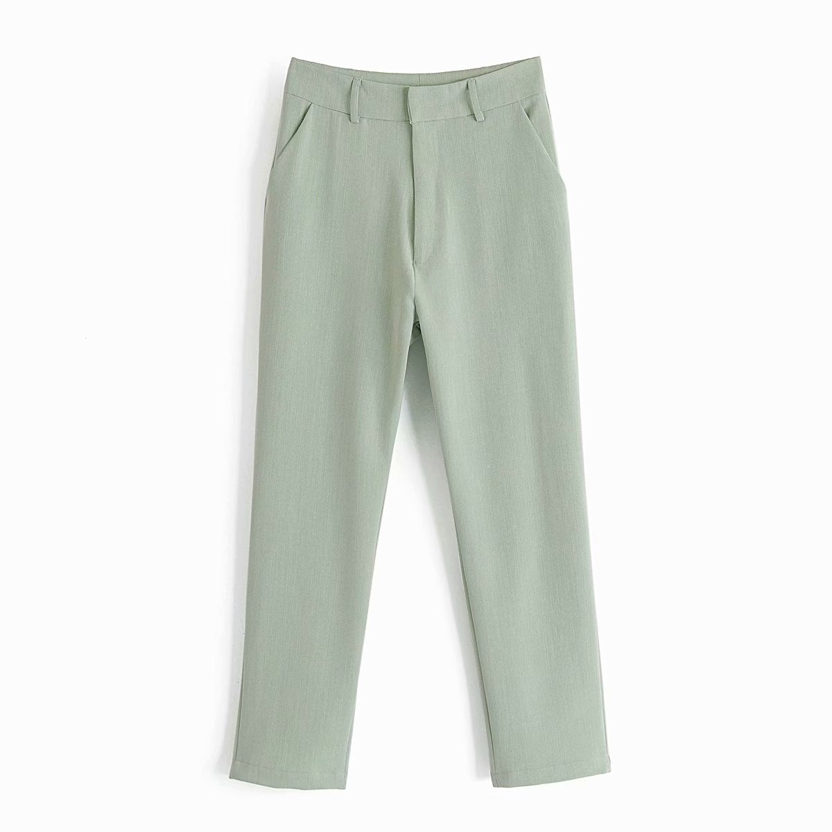 Wind loose all-match retro mid-length suit