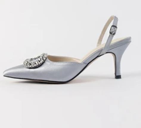 Sandal stiletto pointed 8cm high heels
