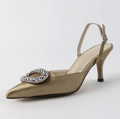 Sandal stiletto pointed 8cm high heels