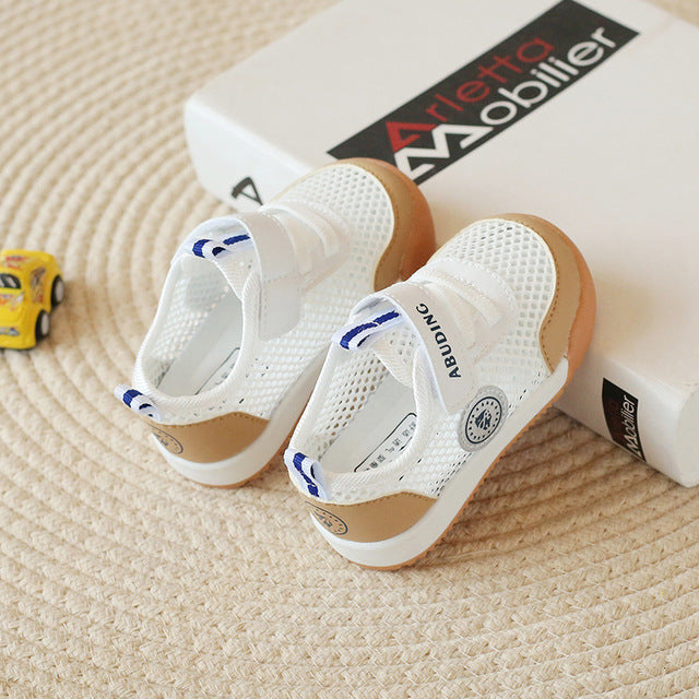 Baby Walking Shoes Boy and Girl Soft Soles Anti-skid Children's Casual Sneaker Shoes Mesh Breathable Baby Shoes
