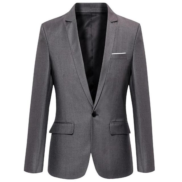 Autumn winter men's casual suit men slim men's suit jacket men Korean suit men small suit men's wear