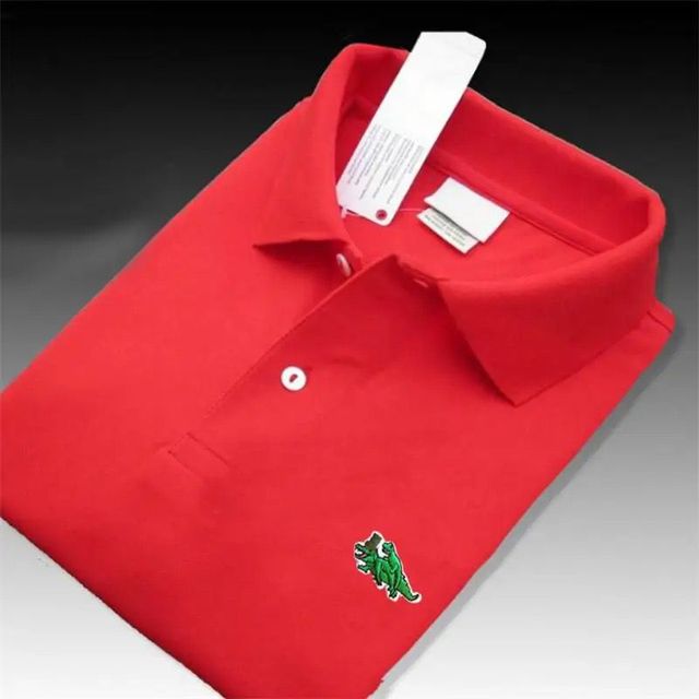 2024 New Men High-end Embroidered Casual Polo Shirt Short Sleeve Top High Quality Summer