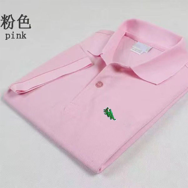 2024 New Men High-end Embroidered Casual Polo Shirt Short Sleeve Top High Quality Summer