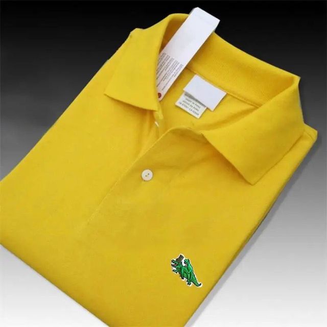 2024 New Men High-end Embroidered Casual Polo Shirt Short Sleeve Top High Quality Summer
