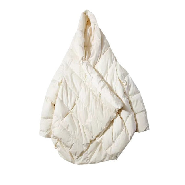 Cappotto Oversize per il tempo libero del pendolare allentato dello scialle del piumino delle nuove donne invernali 2024