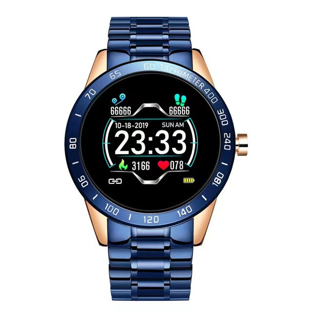JS Smartwatch Smart Watch For Men Health Monitor Motion Tracking Blood Pressure Waterproof Bluetooth Call Connected Watch Man
