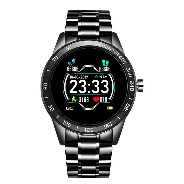 JS Smartwatch Smart Watch For Men Health Monitor Motion Tracking Blood Pressure Waterproof Bluetooth Call Connected Watch Man