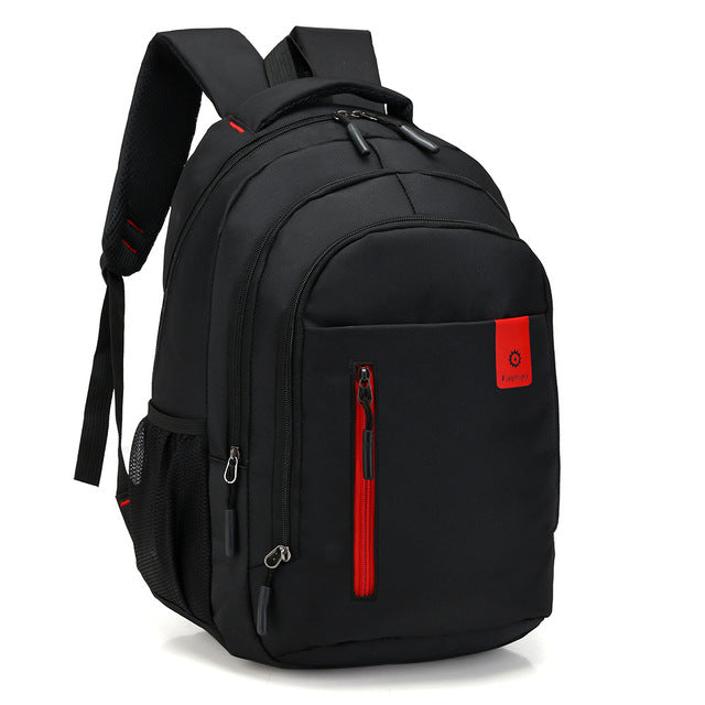 Men Backpack Wear-resistant Oxford Cloth Splashproof Breathable Shoulder Strap Laptop Bag School Travel Sports Leisure Bags