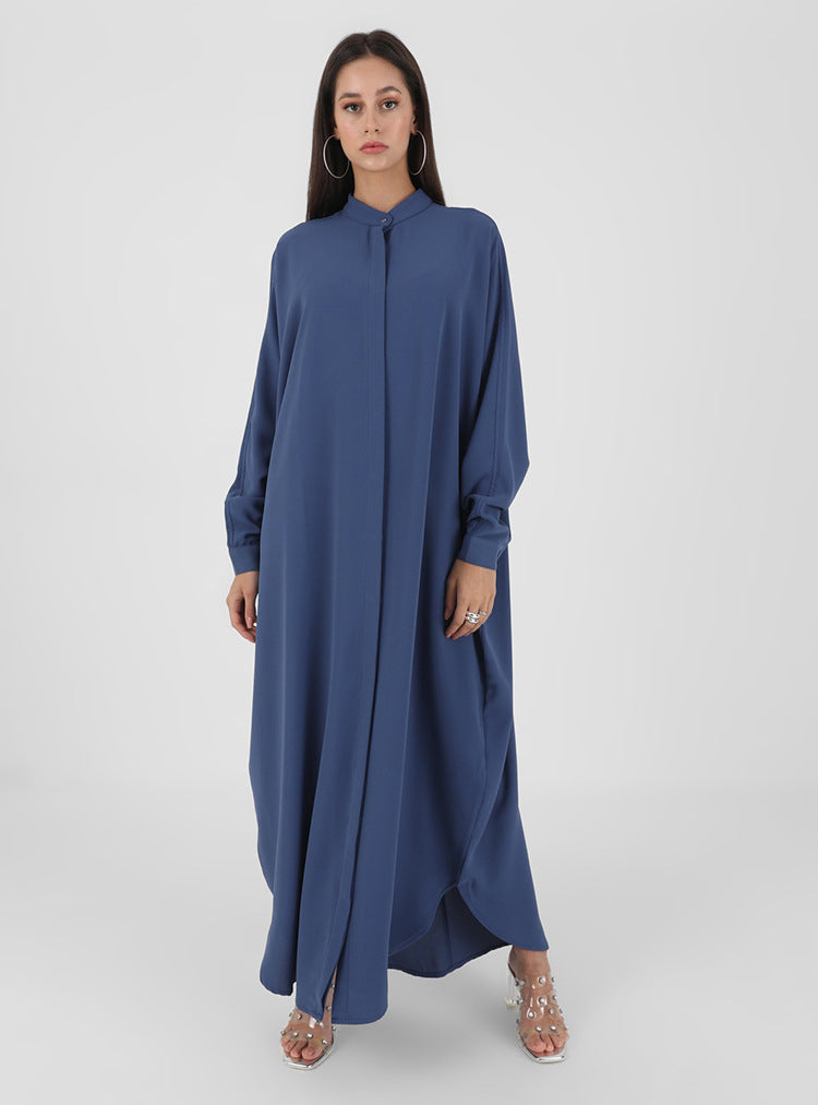 muslim Robe abaya Costume muslim fashion Bat Sleeve Long Southeast Asian Cross-border Foreign Trade
