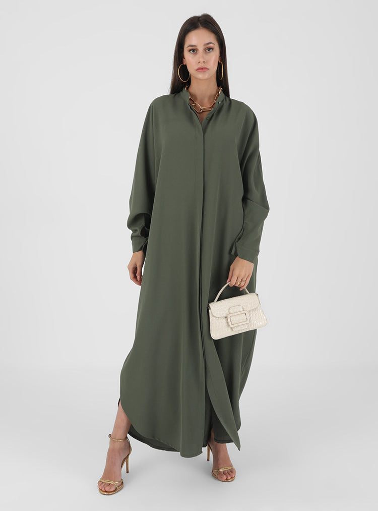 muslim Robe abaya Costume muslim fashion Bat Sleeve Long Southeast Asian Cross-border Foreign Trade