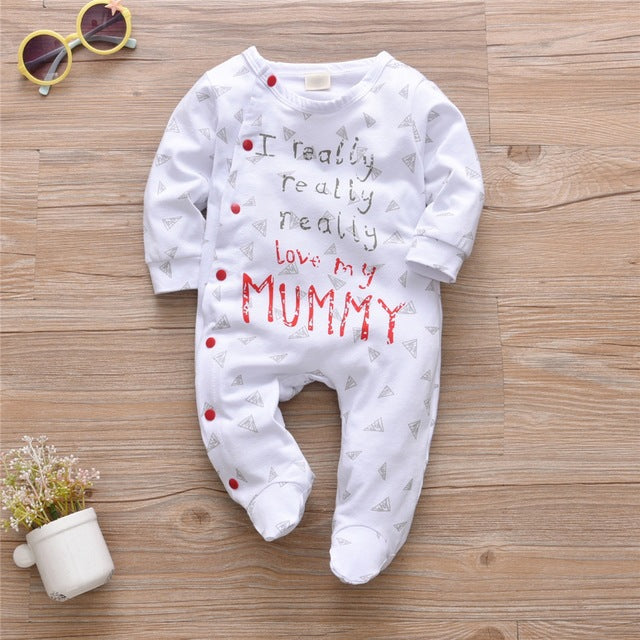 Newborn Baby Boys Girls Romper Jumpsuit Infant Kids Clothes