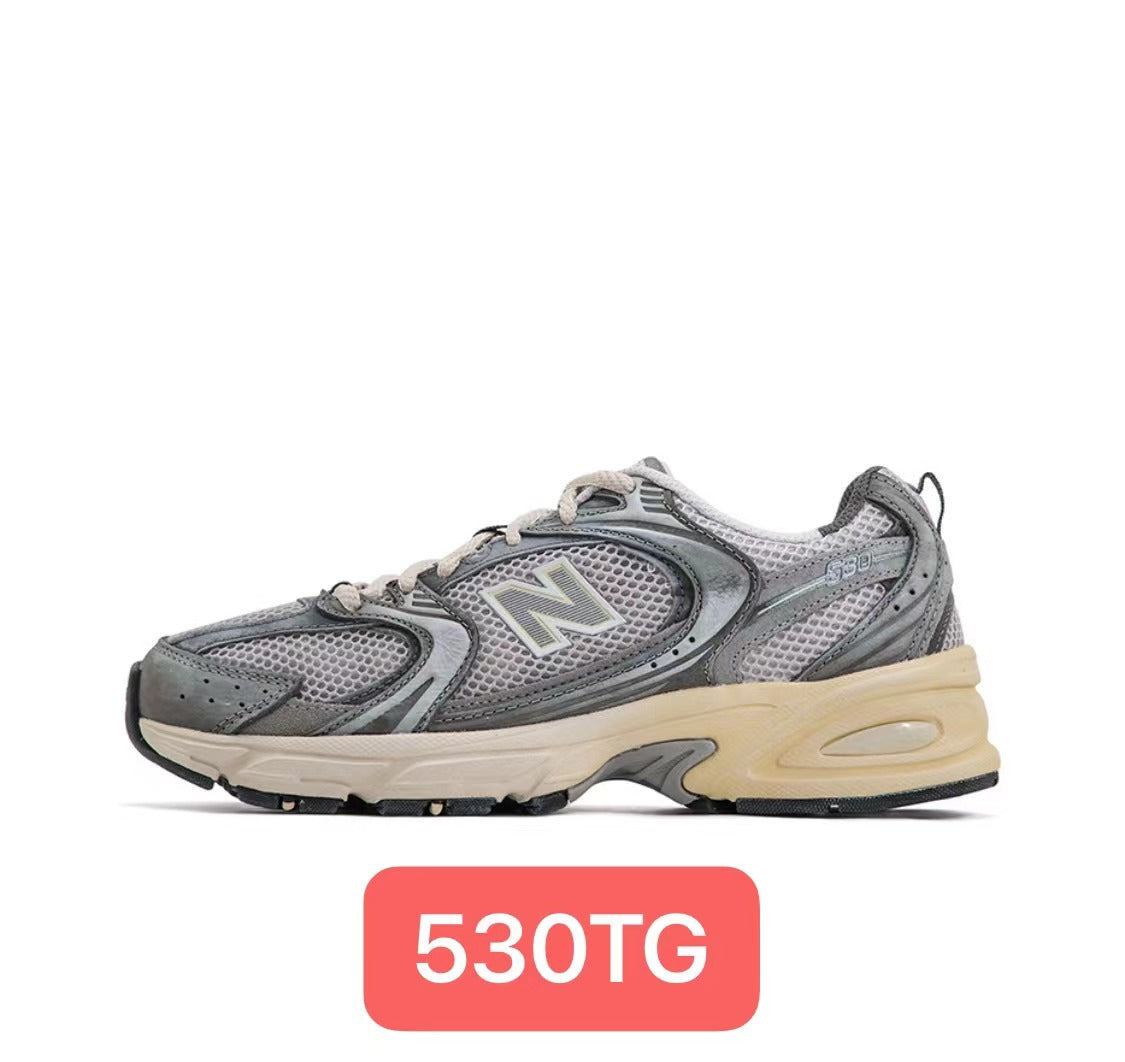 Putian Shoes Wave New Bailun nb530 Running Shoes Breathable Mesh Inner Height Sports Shoes Classic Torre Shoes for Men and Women