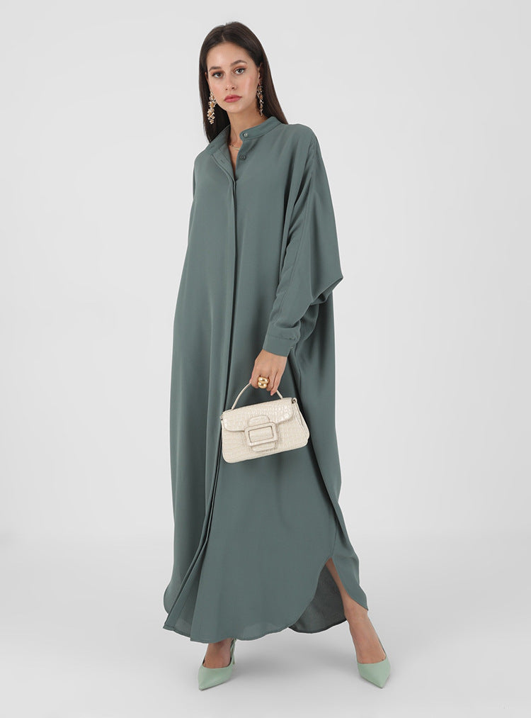 muslim Robe abaya Costume muslim fashion Bat Sleeve Long Southeast Asian Cross-border Foreign Trade