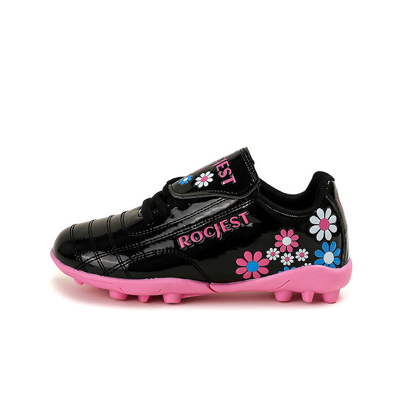 Cross-border low-top football shoes broken nail non-slip indoor training shoes for boys and girls, teenagers and students MCW501