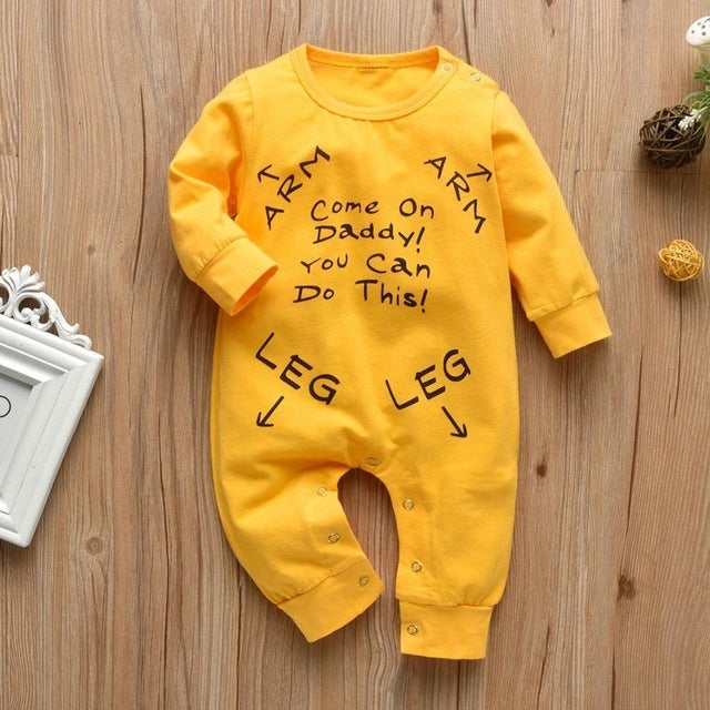 Newborn Baby Boys Girls Romper Jumpsuit Infant Kids Clothes