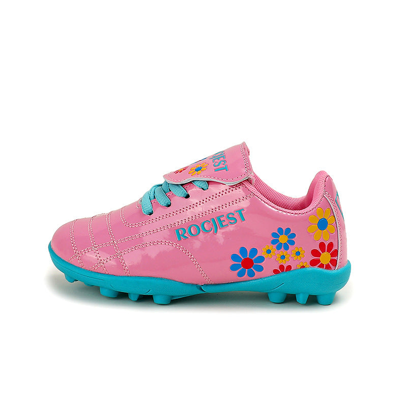 Cross-border low-top football shoes broken nail non-slip indoor training shoes for boys and girls, teenagers and students MCW501