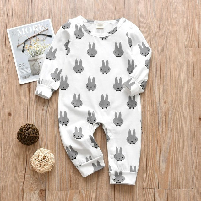 Newborn Baby Boys Girls Romper Jumpsuit Infant Kids Clothes