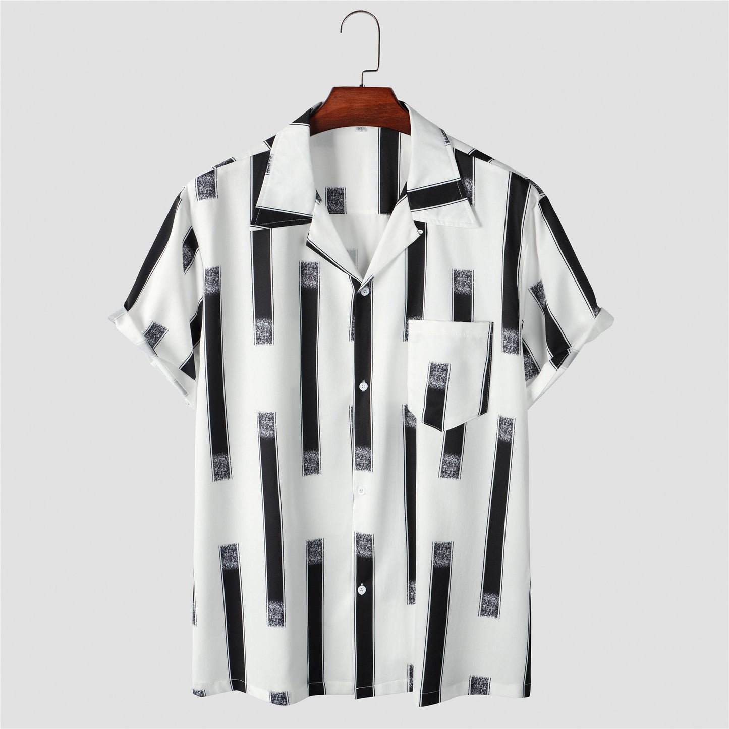 Foreign trade independent station for 2023 spring and summer positioning flower full printed shirt cross-border short sleeve men's and women's 3320