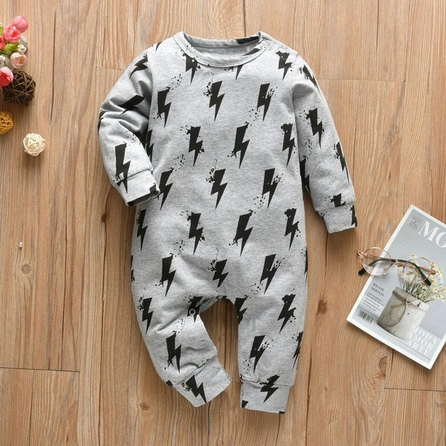 Newborn Baby Boys Girls Romper Jumpsuit Infant Kids Clothes