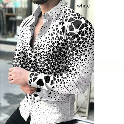 Cross-border 2021 Europe and the United States spring and summer New Polo Shirt shirt 3D printed men's T-shirt top