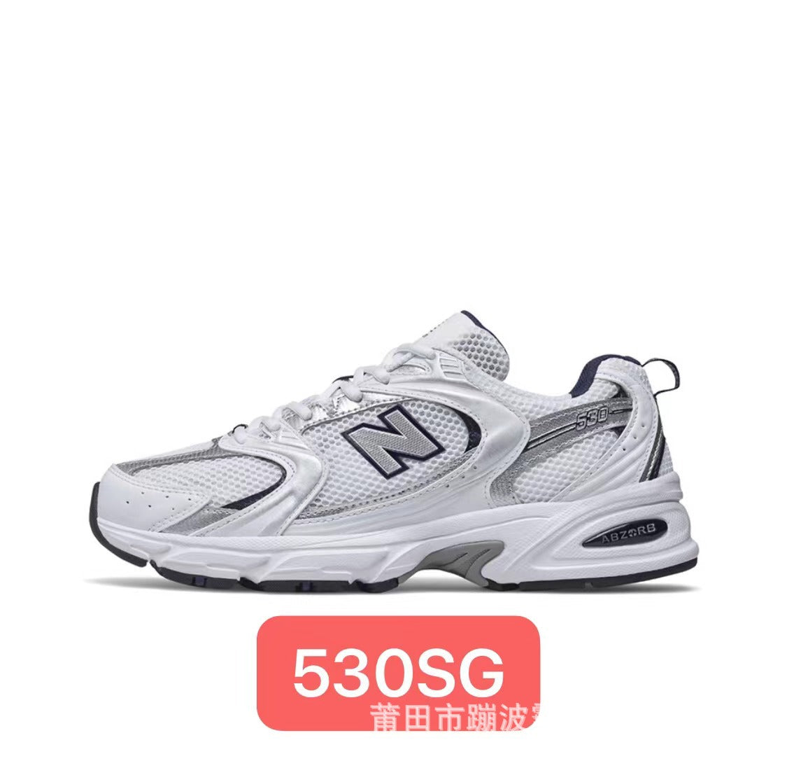 Putian Shoes Wave New Bailun nb530 Running Shoes Breathable Mesh Inner Height Sports Shoes Classic Torre Shoes for Men and Women