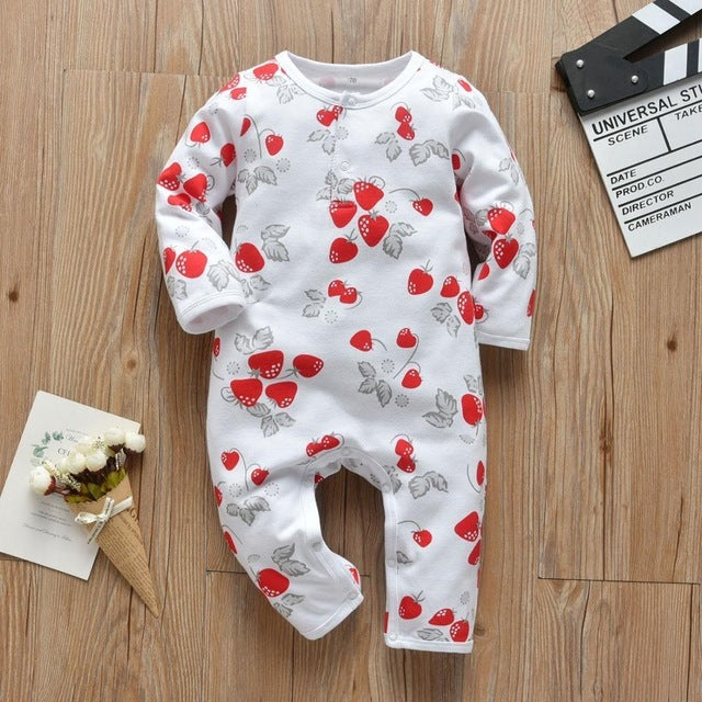 Newborn Baby Boys Girls Romper Jumpsuit Infant Kids Clothes