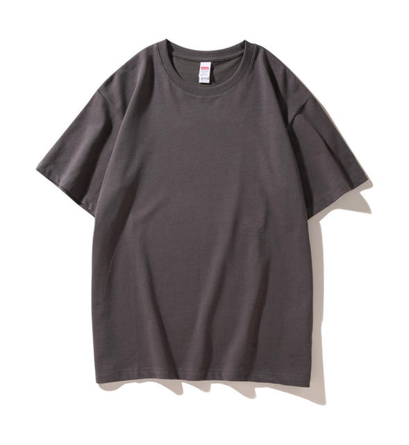 Summer Casual 100 Cotton Paris Crewneck Short Sleeve T-shirt Top Loose Tshirt Korean Streetwear Tees Solid Young Cool Tops
