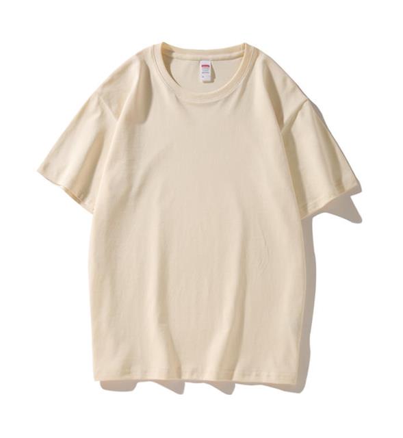 Summer Casual 100 Cotton Paris Crewneck Short Sleeve T-shirt Top Loose Tshirt Korean Streetwear Tees Solid Young Cool Tops