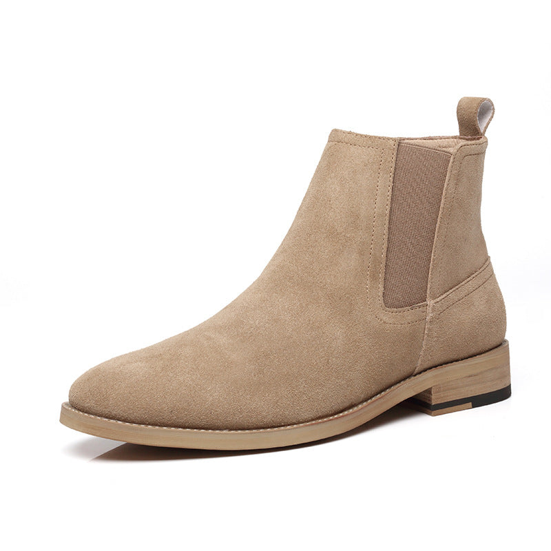 Men's leather Martin boots men's British casual boots