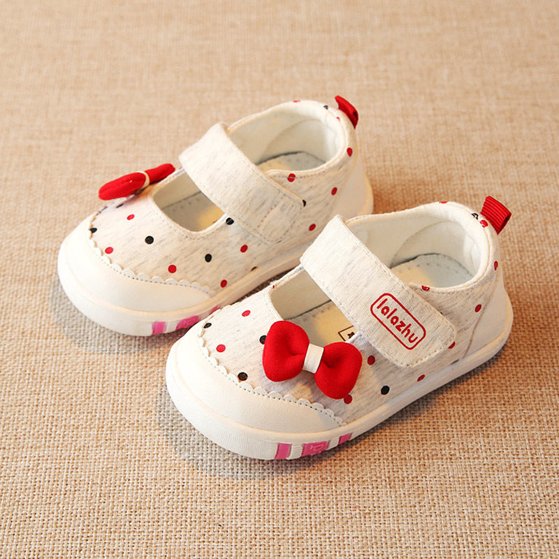 New spring and autumn square mouth little princess toddler shoes infant children's girls baby shoes