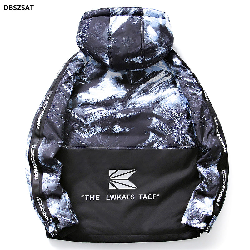 Men's Thermal Clothing Quilted Plush New In Parkas Men Casual Warm Coats Winter Jackets Man Puffer Windbreaker Padded Clothing