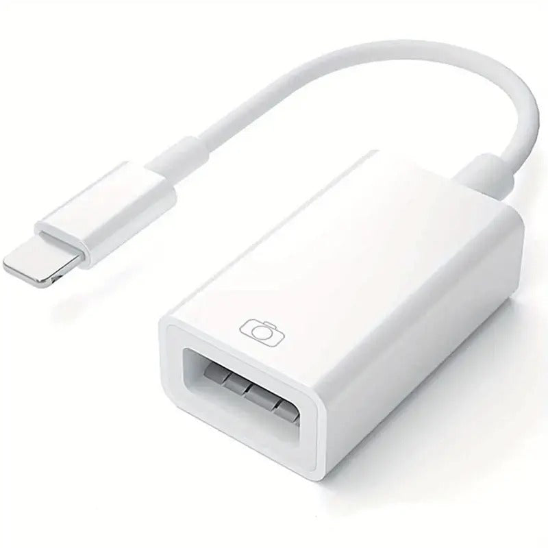 Suitable for Apple OTG Adapter Mobile Phone External U Disk Mouse Keyboard Hard Disk Lightning to USB Converter