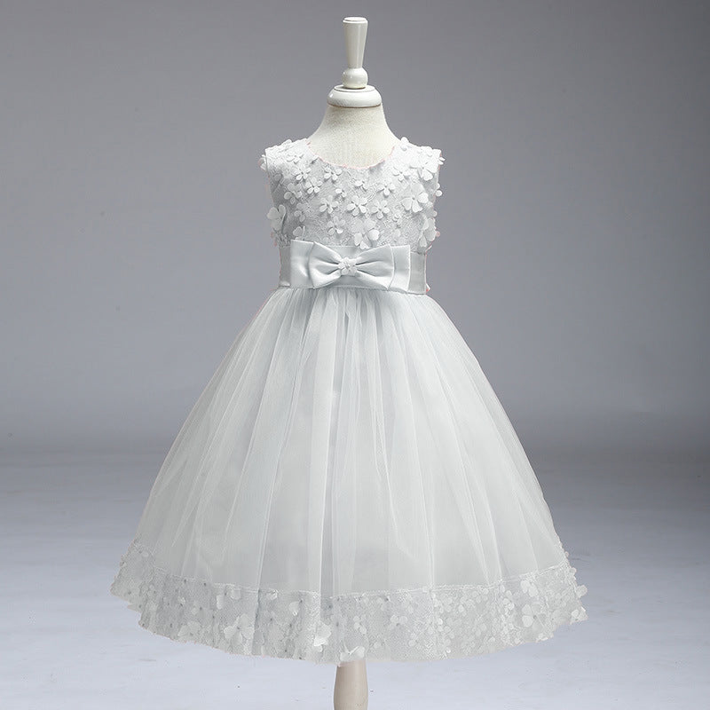 2020 summer skirt Kids Girls palace Princess Tutu flower children wedding dress wholesale show skirt
